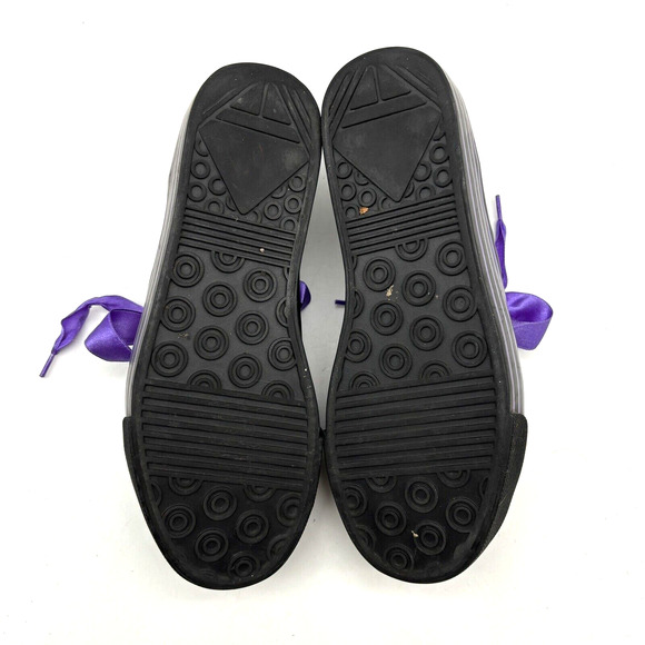 2003 Nightmare Before Christmas 10th Anniversary Black Purple Platform Sneaker 8 - Picture 15 of 16